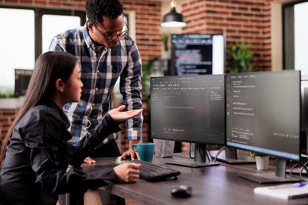 Team at work